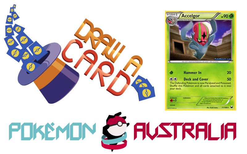Draw a Card Issue #1: Accelgor DEX11 – via Pokemon Australia